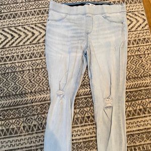 Old navy distressed jeggings